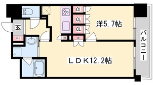 サクラメント駅南大路の物件間取画像